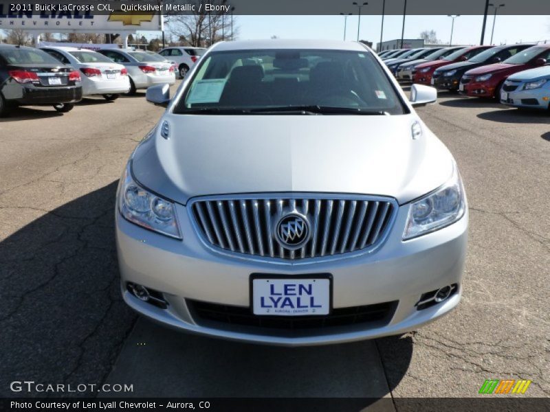 Quicksilver Metallic / Ebony 2011 Buick LaCrosse CXL