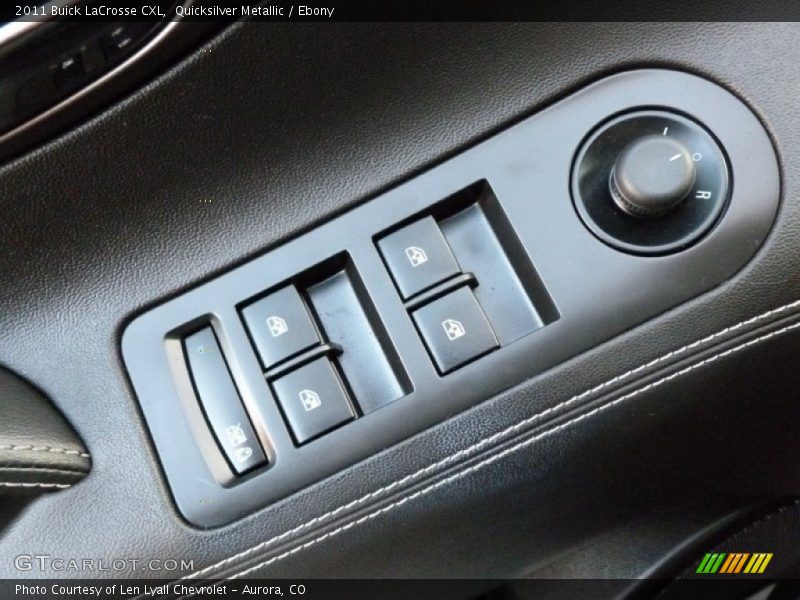 Quicksilver Metallic / Ebony 2011 Buick LaCrosse CXL