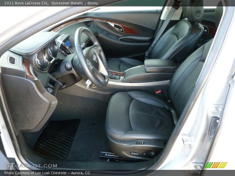 Quicksilver Metallic / Ebony 2011 Buick LaCrosse CXL