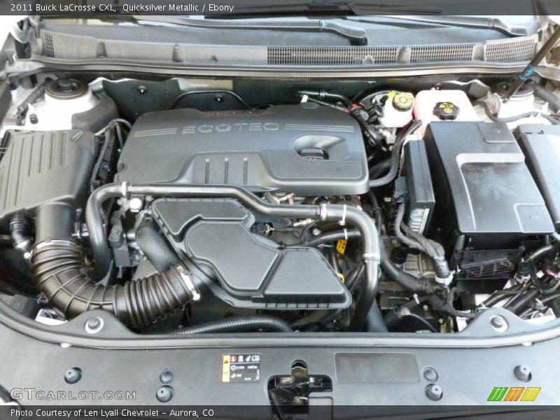 Quicksilver Metallic / Ebony 2011 Buick LaCrosse CXL