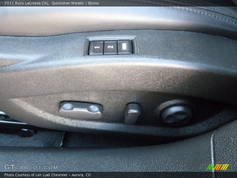 Quicksilver Metallic / Ebony 2011 Buick LaCrosse CXL