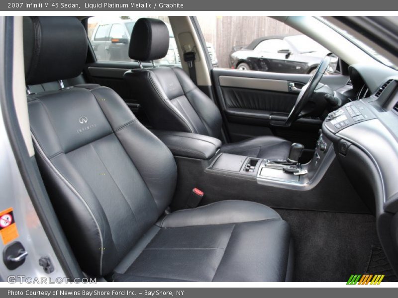  2007 M 45 Sedan Graphite Interior