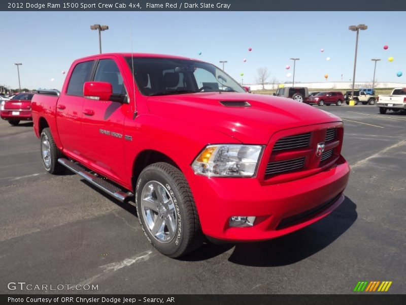Front 3/4 View of 2012 Ram 1500 Sport Crew Cab 4x4