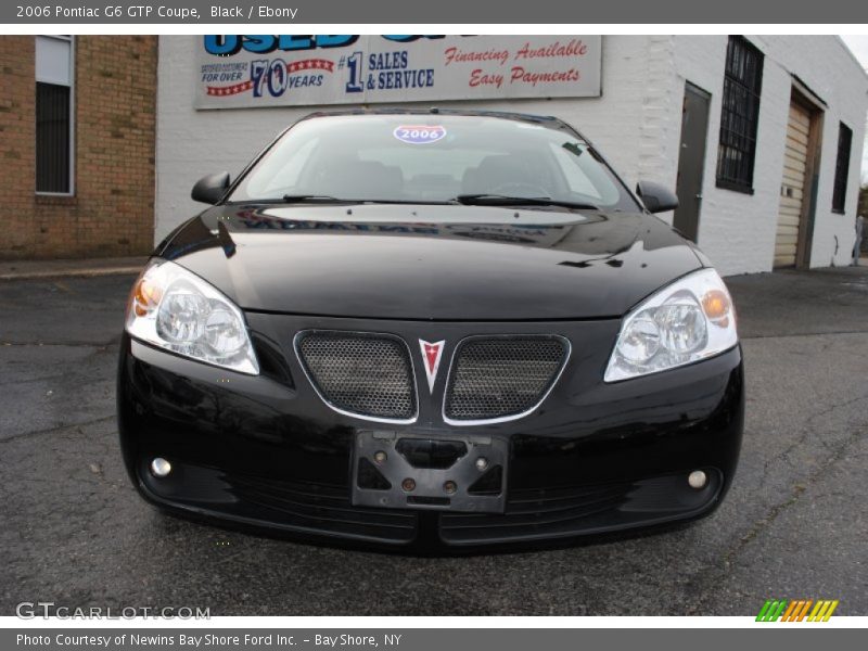 Black / Ebony 2006 Pontiac G6 GTP Coupe