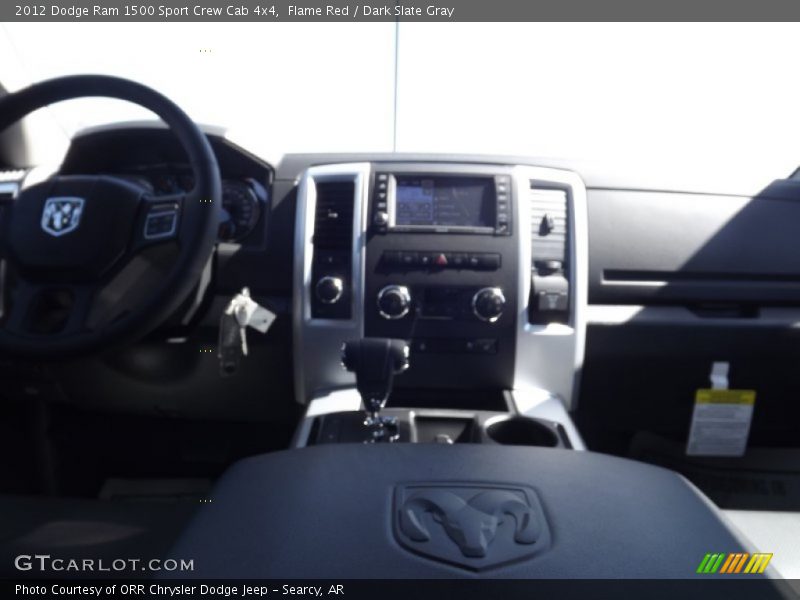 Flame Red / Dark Slate Gray 2012 Dodge Ram 1500 Sport Crew Cab 4x4