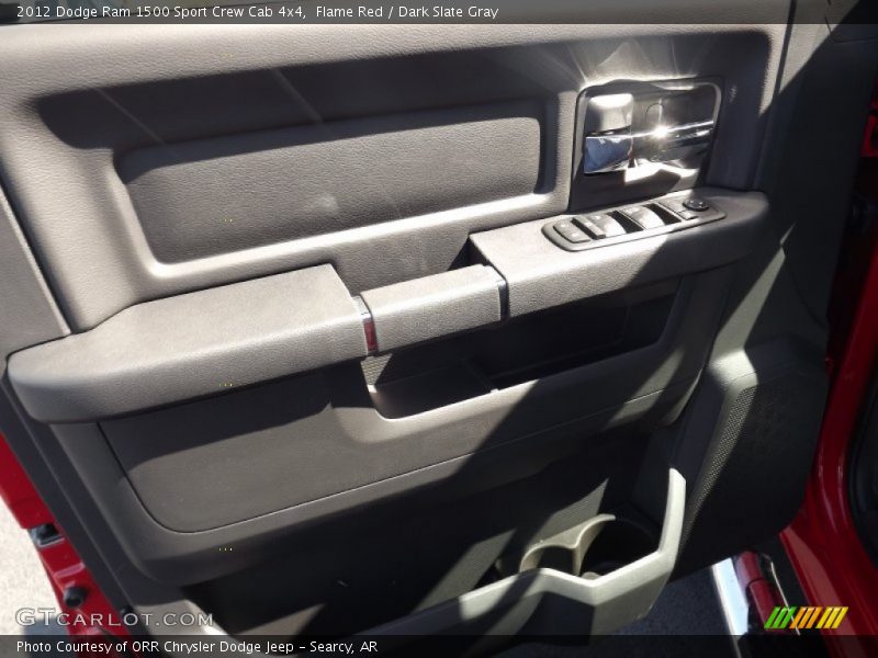 Flame Red / Dark Slate Gray 2012 Dodge Ram 1500 Sport Crew Cab 4x4