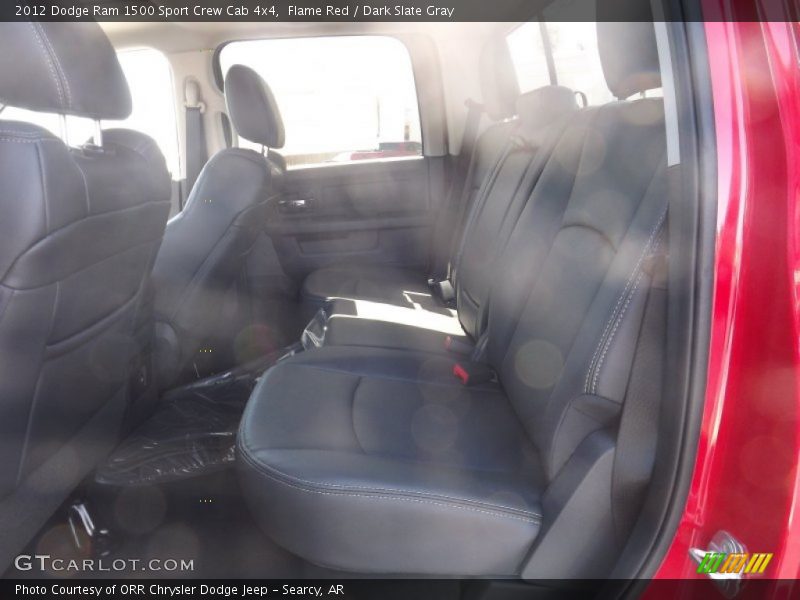 Flame Red / Dark Slate Gray 2012 Dodge Ram 1500 Sport Crew Cab 4x4