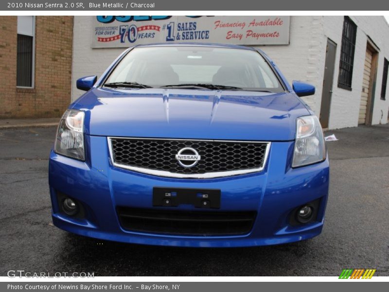 Blue Metallic / Charcoal 2010 Nissan Sentra 2.0 SR