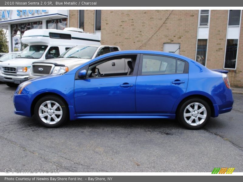 Blue Metallic / Charcoal 2010 Nissan Sentra 2.0 SR