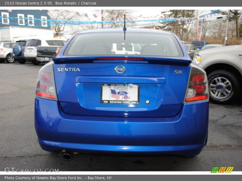 Blue Metallic / Charcoal 2010 Nissan Sentra 2.0 SR