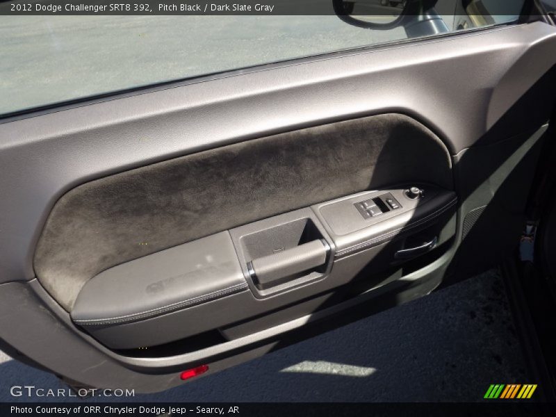 Pitch Black / Dark Slate Gray 2012 Dodge Challenger SRT8 392