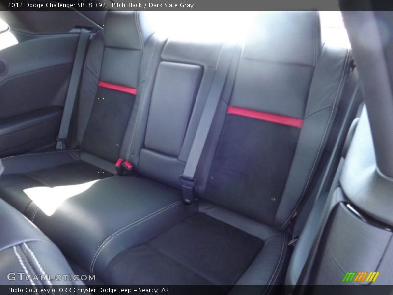 Pitch Black / Dark Slate Gray 2012 Dodge Challenger SRT8 392