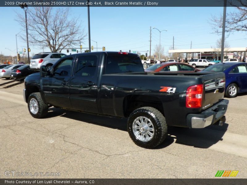 Black Granite Metallic / Ebony 2009 Chevrolet Silverado 2500HD LTZ Crew Cab 4x4