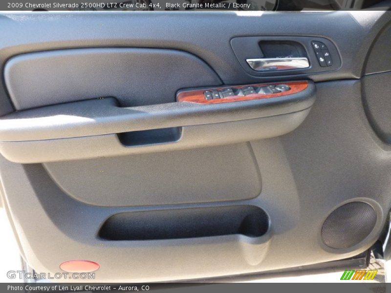 Black Granite Metallic / Ebony 2009 Chevrolet Silverado 2500HD LTZ Crew Cab 4x4
