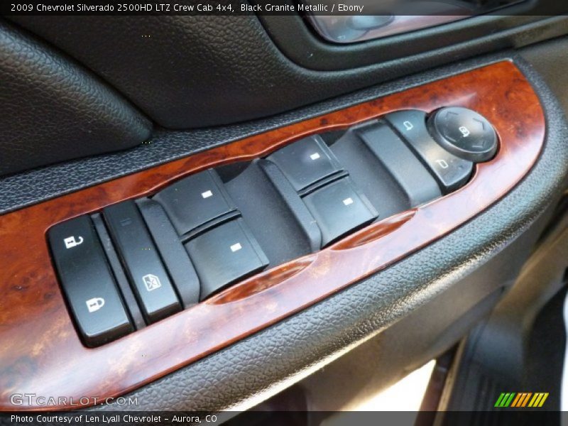 Black Granite Metallic / Ebony 2009 Chevrolet Silverado 2500HD LTZ Crew Cab 4x4
