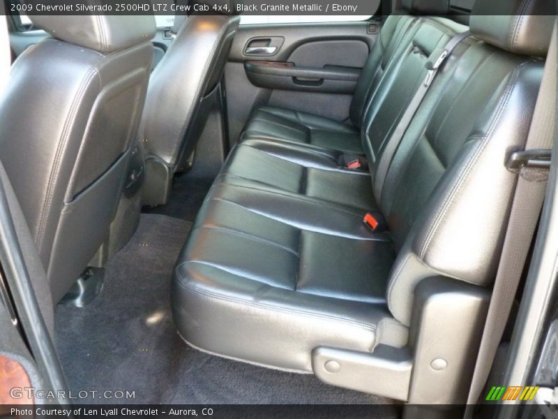 Black Granite Metallic / Ebony 2009 Chevrolet Silverado 2500HD LTZ Crew Cab 4x4