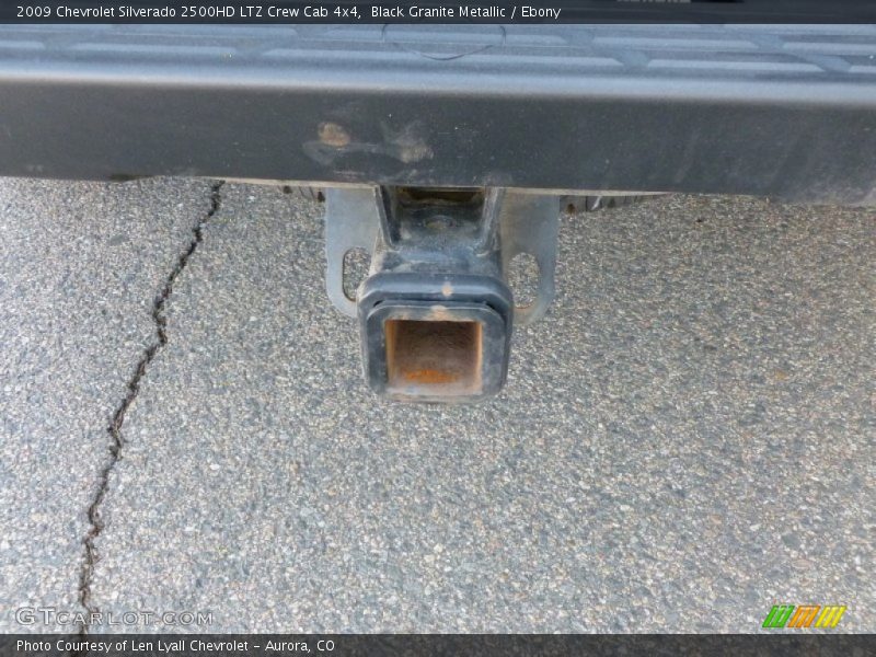 Black Granite Metallic / Ebony 2009 Chevrolet Silverado 2500HD LTZ Crew Cab 4x4