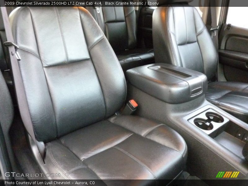 Black Granite Metallic / Ebony 2009 Chevrolet Silverado 2500HD LTZ Crew Cab 4x4