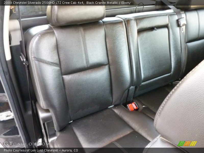 Black Granite Metallic / Ebony 2009 Chevrolet Silverado 2500HD LTZ Crew Cab 4x4
