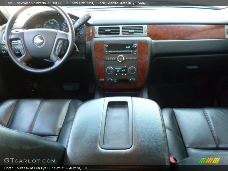 Black Granite Metallic / Ebony 2009 Chevrolet Silverado 2500HD LTZ Crew Cab 4x4
