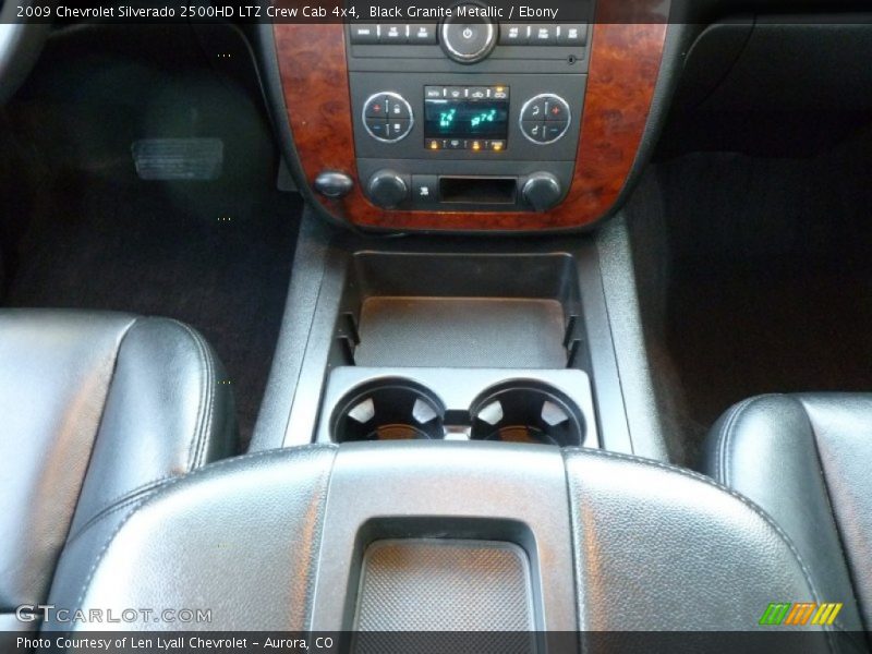 Black Granite Metallic / Ebony 2009 Chevrolet Silverado 2500HD LTZ Crew Cab 4x4