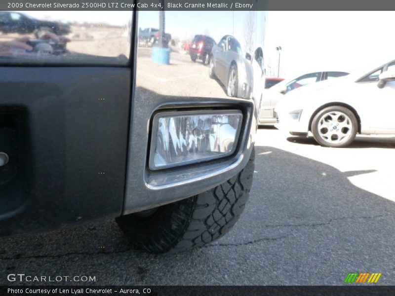 Black Granite Metallic / Ebony 2009 Chevrolet Silverado 2500HD LTZ Crew Cab 4x4