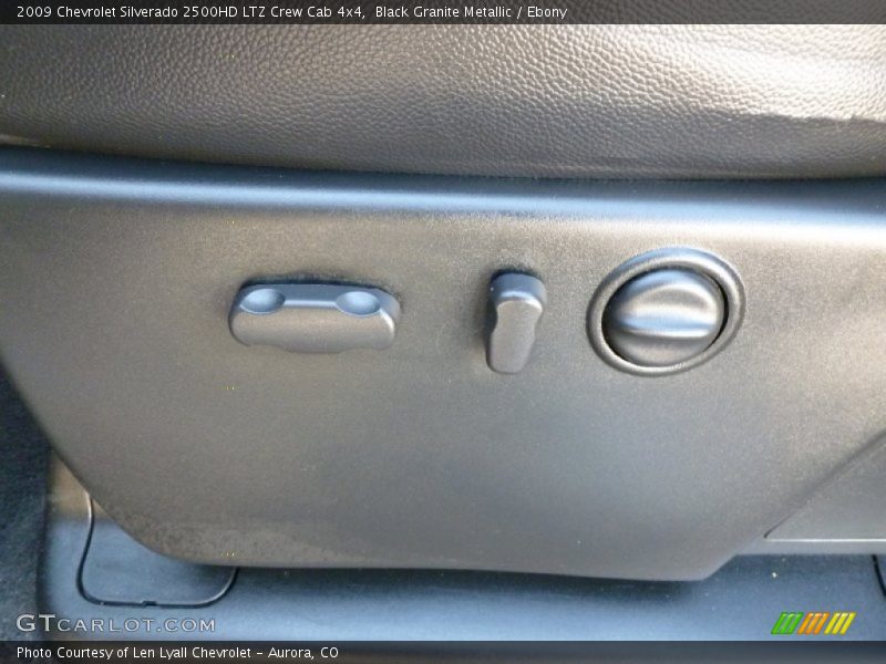 Black Granite Metallic / Ebony 2009 Chevrolet Silverado 2500HD LTZ Crew Cab 4x4
