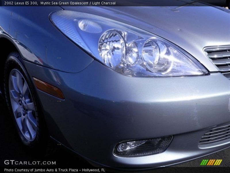 Mystic Sea Green Opalescent / Light Charcoal 2002 Lexus ES 300