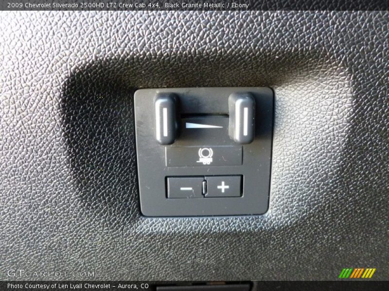 Black Granite Metallic / Ebony 2009 Chevrolet Silverado 2500HD LTZ Crew Cab 4x4
