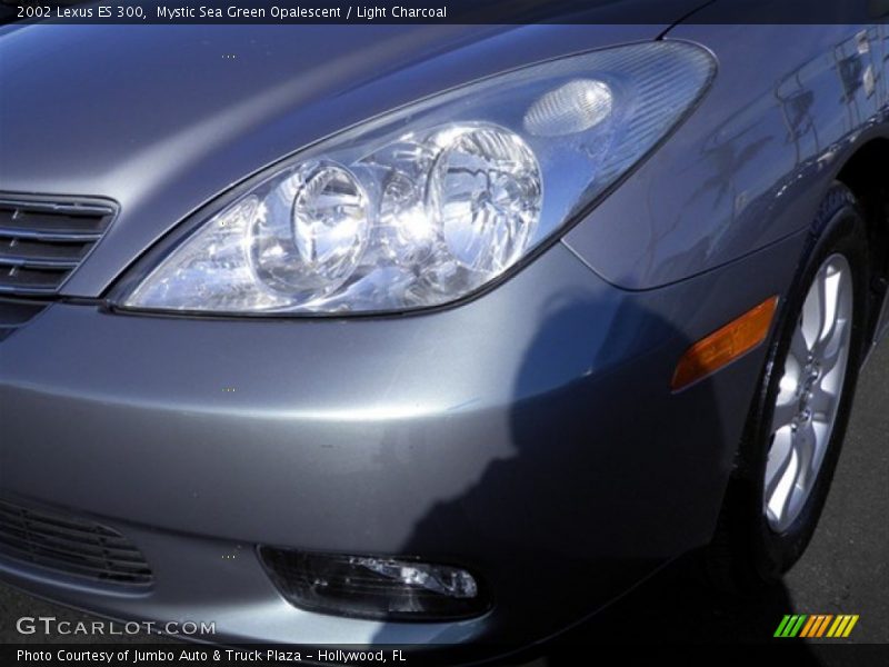 Mystic Sea Green Opalescent / Light Charcoal 2002 Lexus ES 300