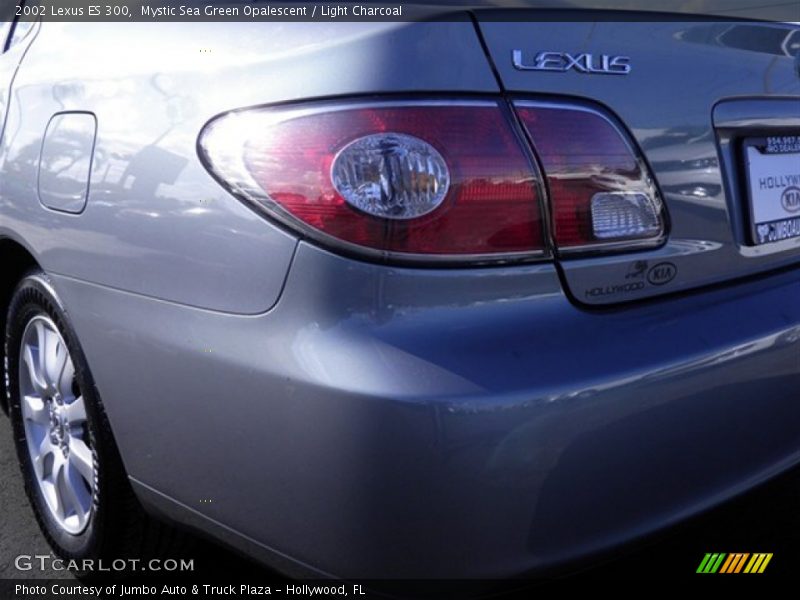 Mystic Sea Green Opalescent / Light Charcoal 2002 Lexus ES 300