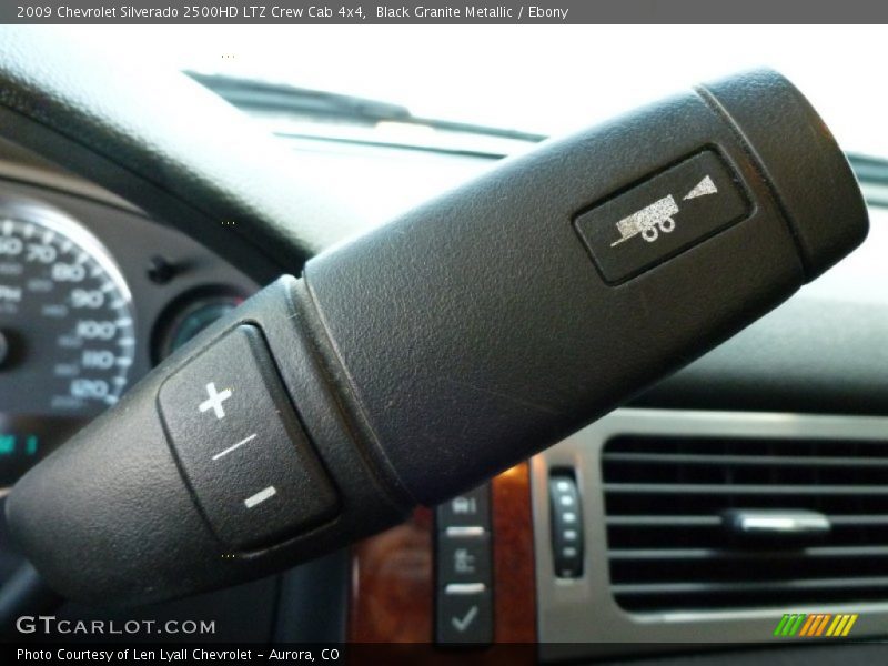 Black Granite Metallic / Ebony 2009 Chevrolet Silverado 2500HD LTZ Crew Cab 4x4