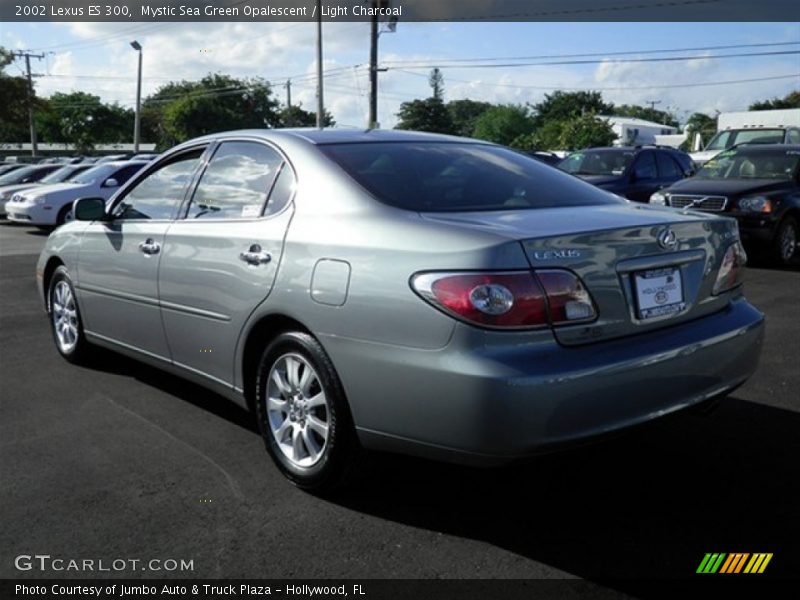 Mystic Sea Green Opalescent / Light Charcoal 2002 Lexus ES 300