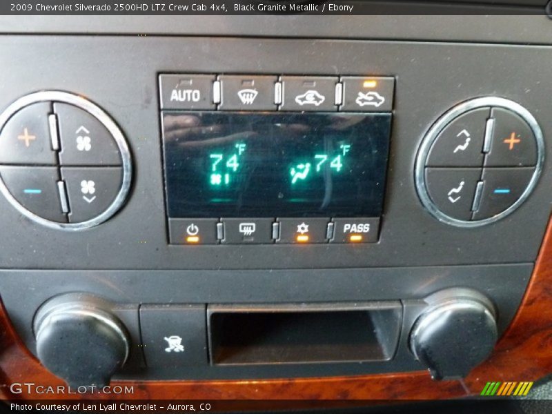 Black Granite Metallic / Ebony 2009 Chevrolet Silverado 2500HD LTZ Crew Cab 4x4