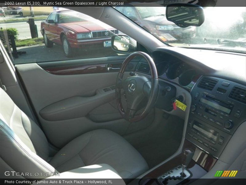 Mystic Sea Green Opalescent / Light Charcoal 2002 Lexus ES 300