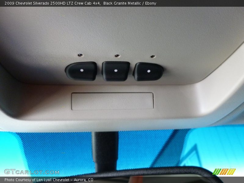 Black Granite Metallic / Ebony 2009 Chevrolet Silverado 2500HD LTZ Crew Cab 4x4
