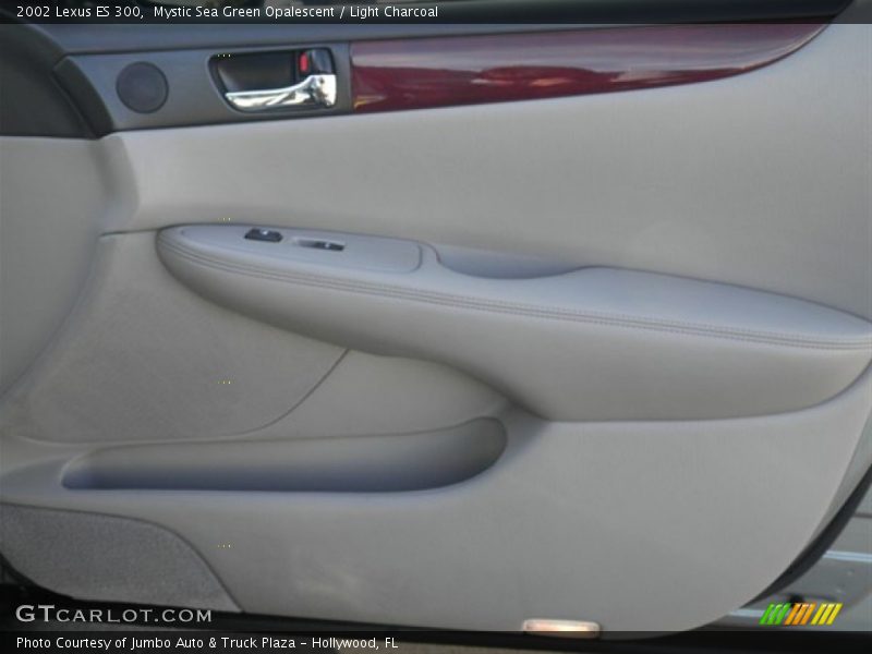 Mystic Sea Green Opalescent / Light Charcoal 2002 Lexus ES 300