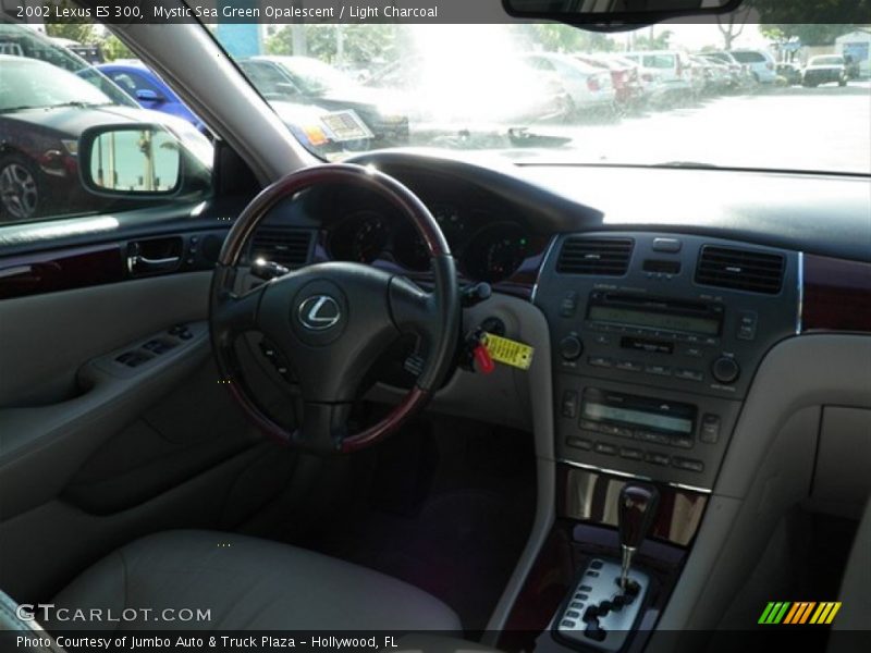 Mystic Sea Green Opalescent / Light Charcoal 2002 Lexus ES 300