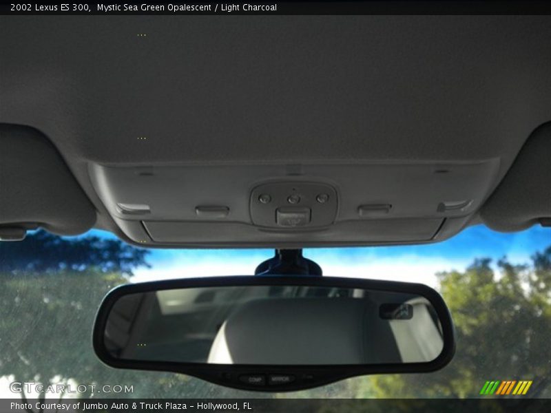 Mystic Sea Green Opalescent / Light Charcoal 2002 Lexus ES 300