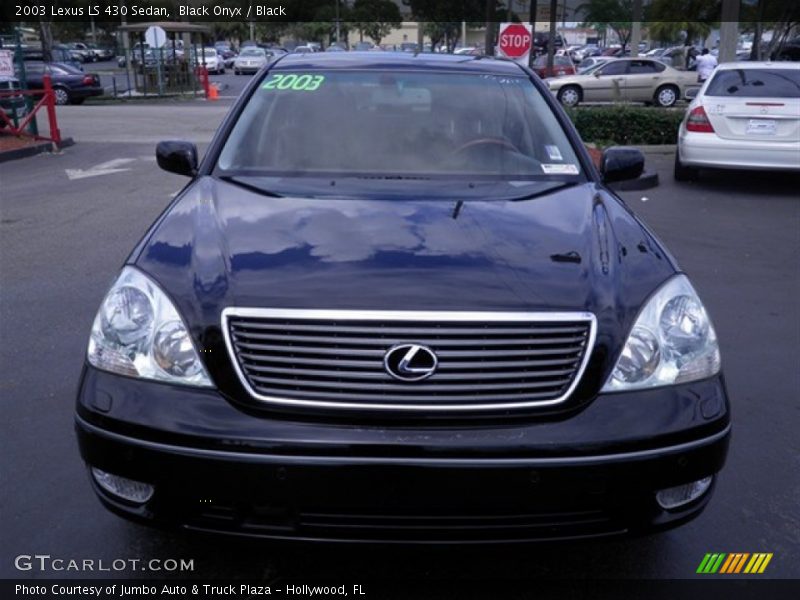 Black Onyx / Black 2003 Lexus LS 430 Sedan