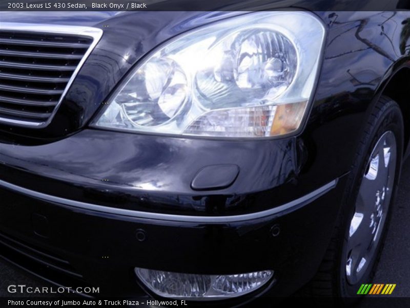 Black Onyx / Black 2003 Lexus LS 430 Sedan