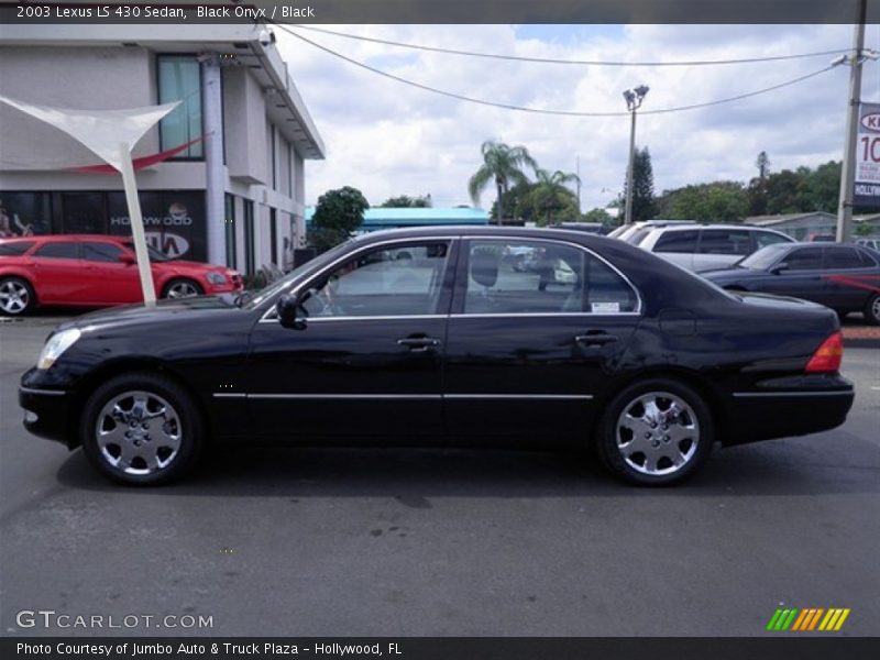 Black Onyx / Black 2003 Lexus LS 430 Sedan