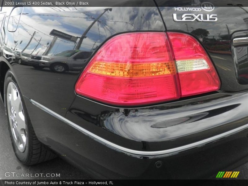 Black Onyx / Black 2003 Lexus LS 430 Sedan