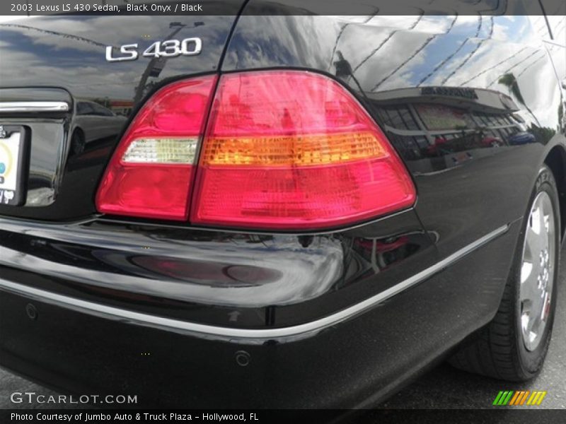 Black Onyx / Black 2003 Lexus LS 430 Sedan