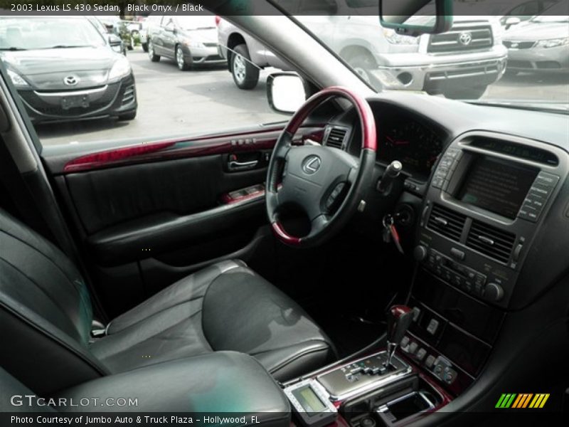 Black Onyx / Black 2003 Lexus LS 430 Sedan