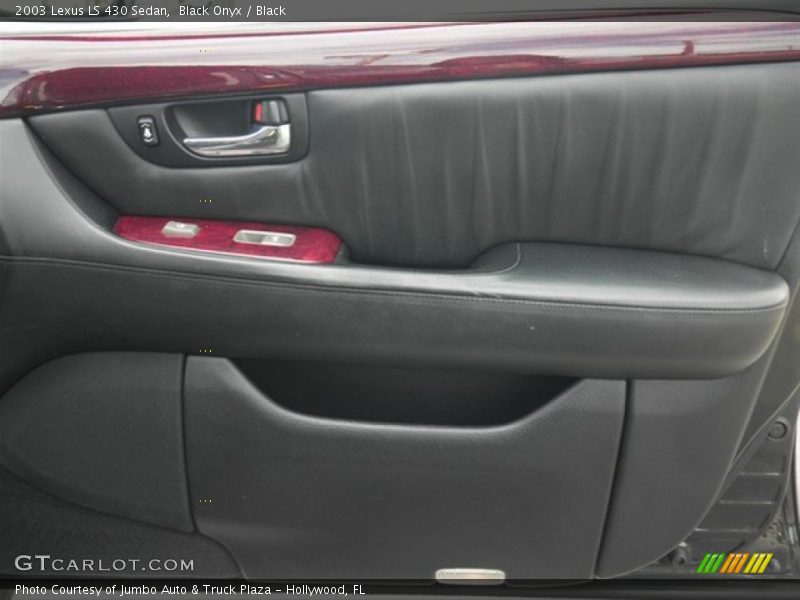 Black Onyx / Black 2003 Lexus LS 430 Sedan