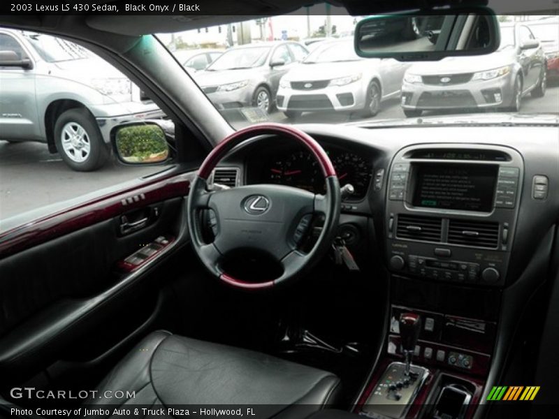 Black Onyx / Black 2003 Lexus LS 430 Sedan