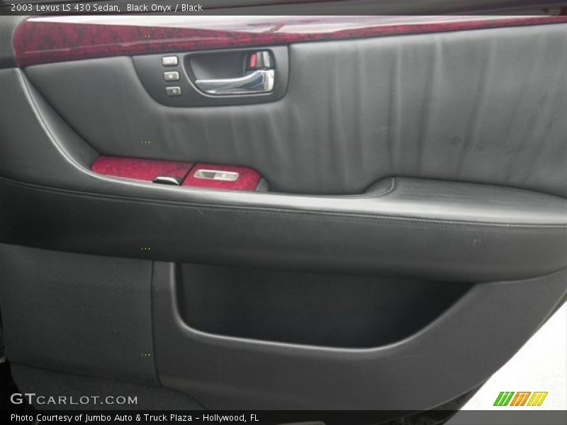 Black Onyx / Black 2003 Lexus LS 430 Sedan