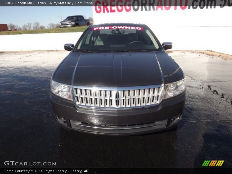 Alloy Metallic / Light Stone 2007 Lincoln MKZ Sedan