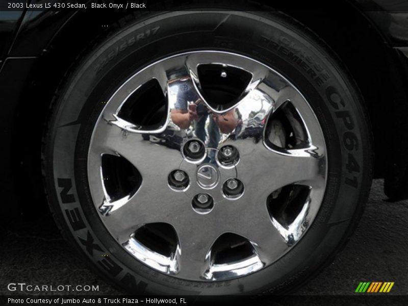 Black Onyx / Black 2003 Lexus LS 430 Sedan